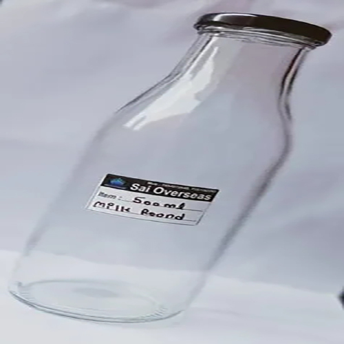 पारदर्शी 500ml दूध और जूस की बोतल