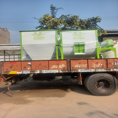 Mash Feed Plant - Mild Steel, 500 Kg Capacity , Electric Drive with Human-Machine Interface Control System for Industrial Feed Production