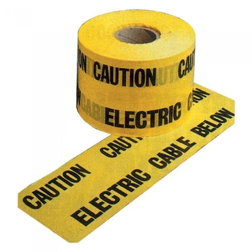 PE Colored Warning Board Tape - Durable PE Material, Black & Yellow, Ideal for Safety Marking | Easy Application, UV Resistant, Long Lasting