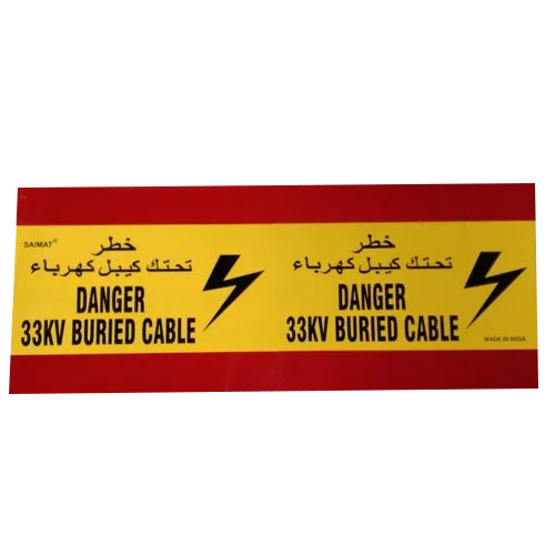Black And Yellow Pe Cable Covering Tiles