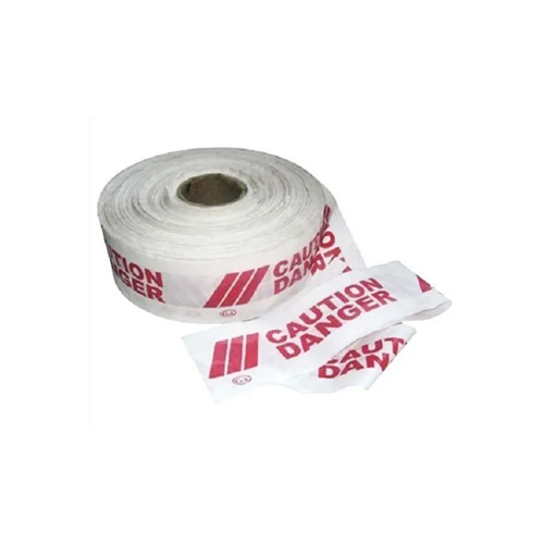 व्हाइट पे अंडर कंस्ट्रक्शन सावधानी टेप