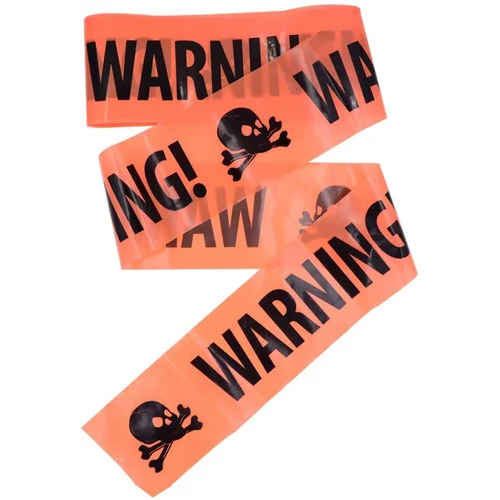 Pe Red Warning Tape Usage: Construction Site