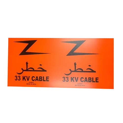 Pe Cable Protection Cover Tile - High-quality Pe Material , Different Sizes Available In Black And Orange, Uv And Flame Resistant