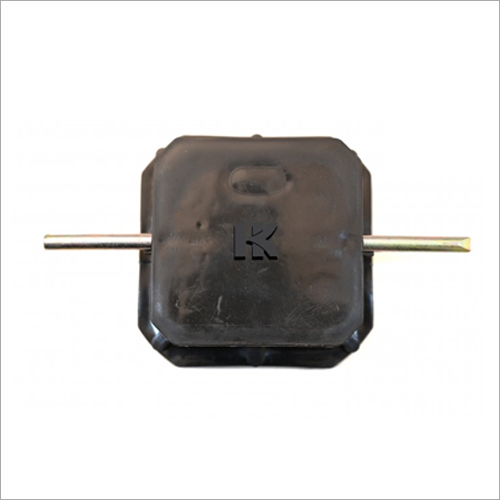 PVC Fan Box - PVC Material, Oval Shape, White Color | Moisture-Resistant, Female Connection, Designed for Secure Fan Mounting in Damp Areas