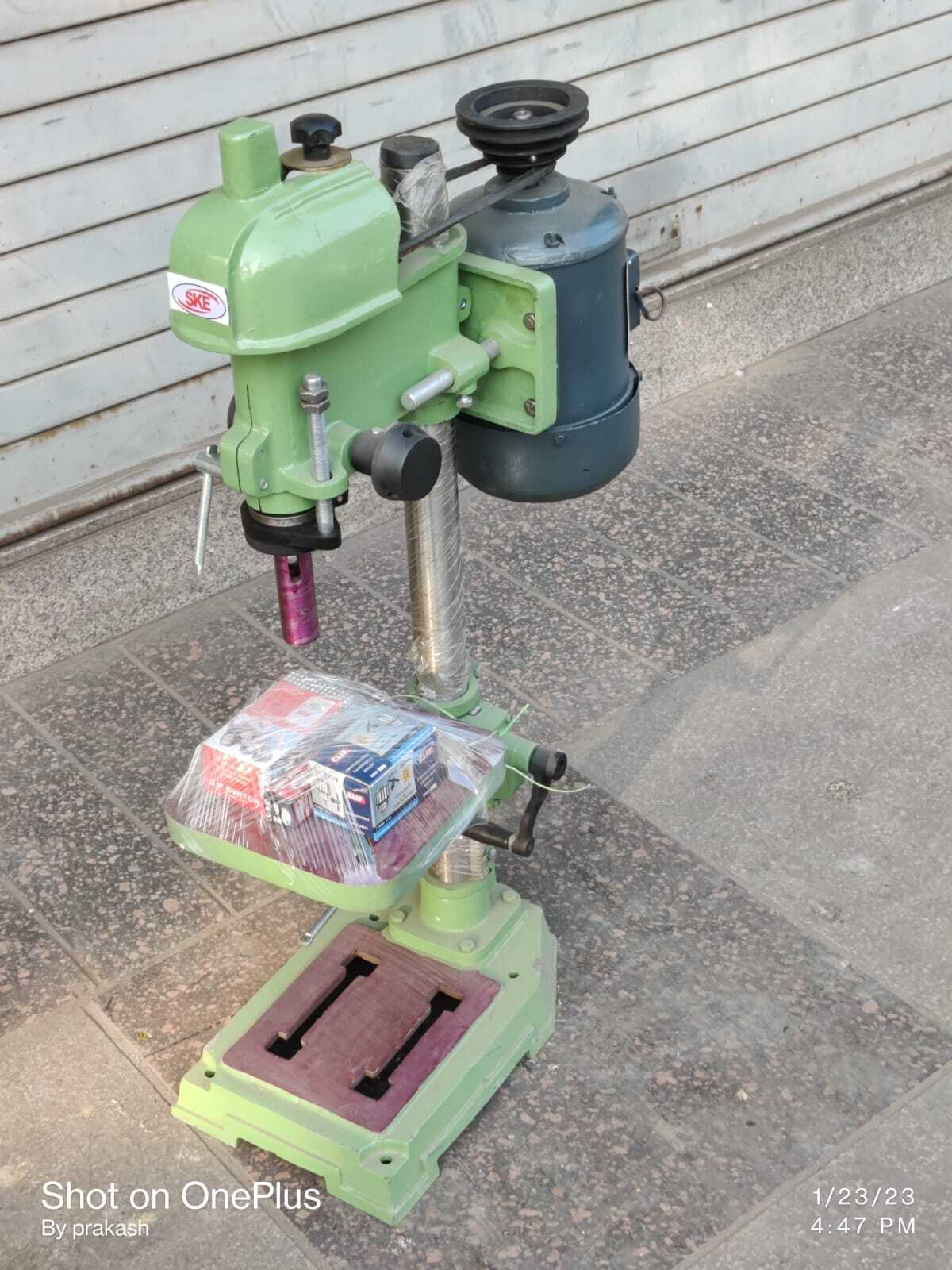 Mild Steel Peeler Drill Machine