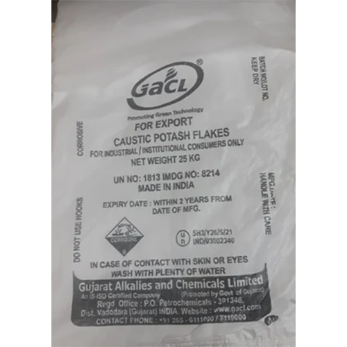 कास्टिक पोटाश फ्लेक्स पोटेशियम हाइड्रॉक्साइड अनुप्रयोग: औद्योगिक