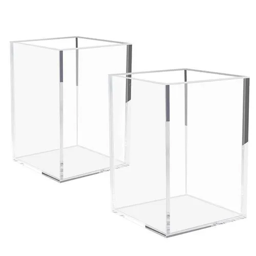 पारदर्शी ऐक्रेलिक पेन स्टैंड