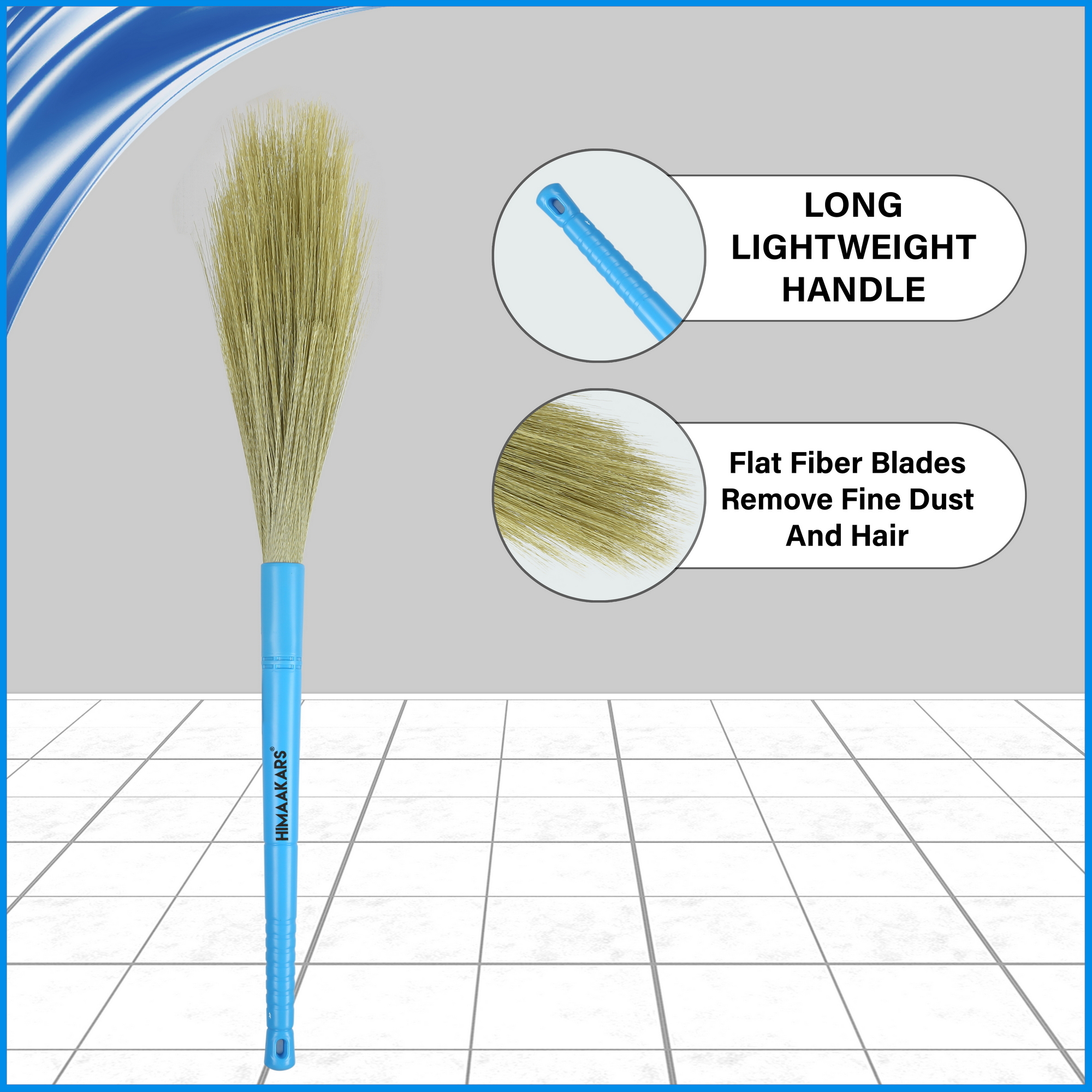 Blue No Dust Broom- Xl