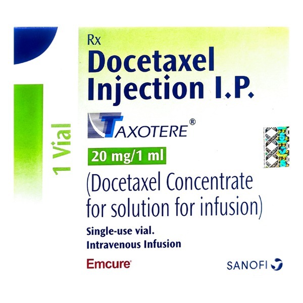 Docetaxel Injection Store In A Refrigerator 2 - 8a C. Do Not Freeze.