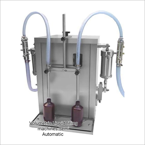 Volumetric Liquid Filling Machines Semi Automatic - Application: Chemical