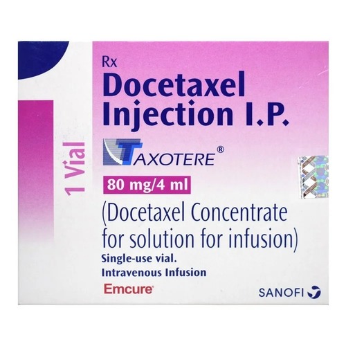 Docetaxel 80mg इंजेक्शन एक रेफ्रिजरेटर में स्टोर करें 2 - 8a C. फ्रीज न करें.