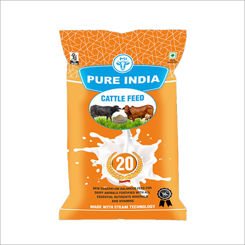 Cattle Feed - 23% Protein, 4% Fat, 12% Fiber | A Grade Nutrition Feed, Oral Dosage, Immune System Support, Delicate Smell, Granular Texture
