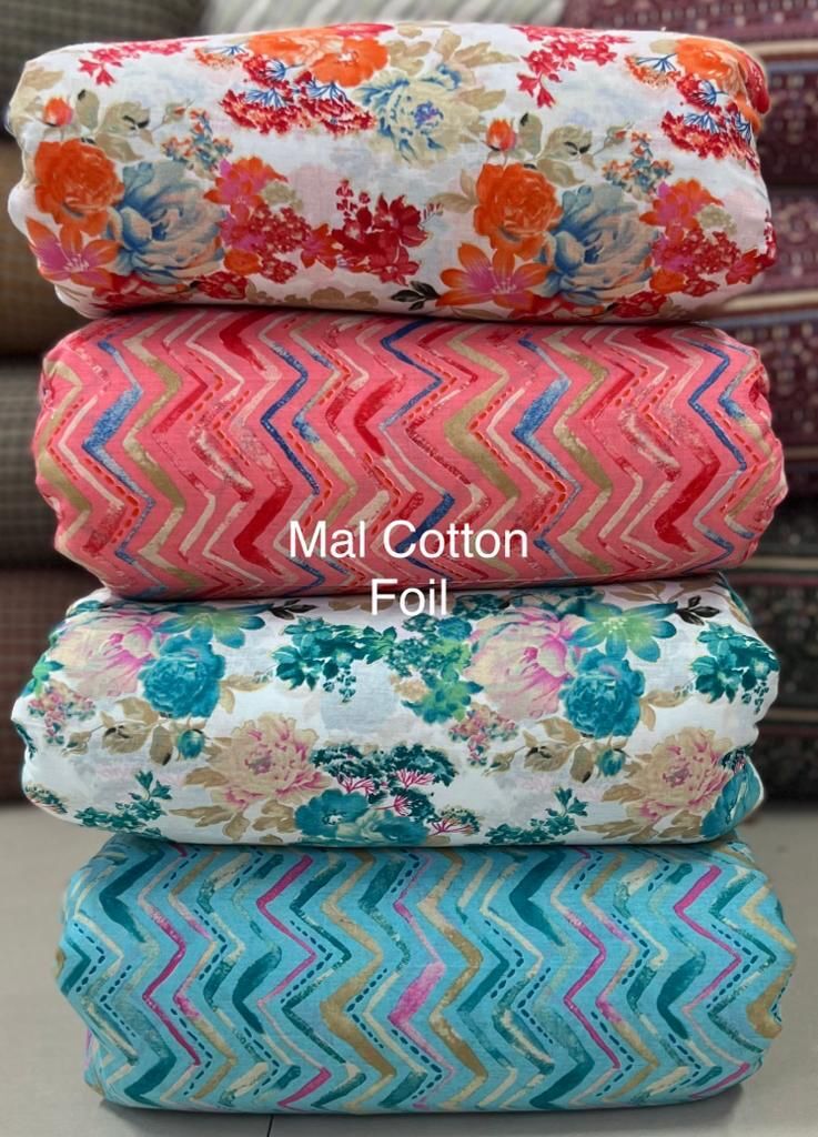 Mal Cotton Foil - Attributes: Quick Dry
