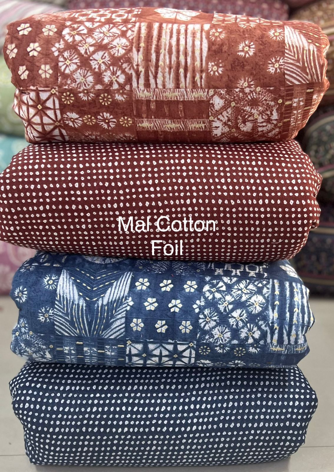 Mal Cotton Foil - Attributes: Quick Dry