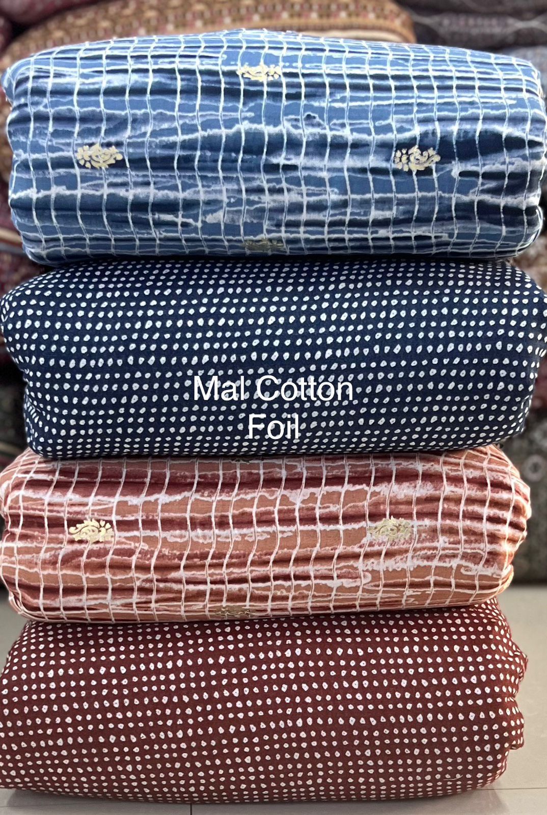 Mal Cotton Foil - Attributes: Quick Dry