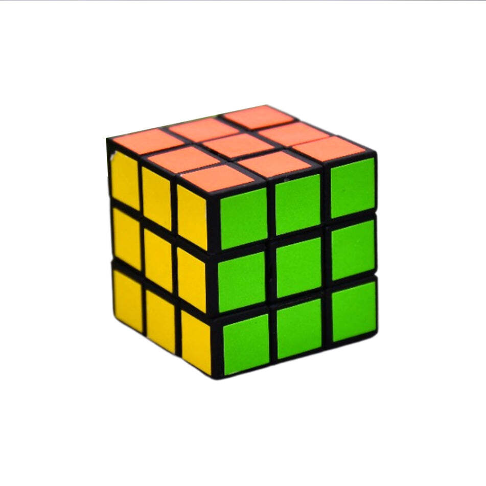 Mini Cube Puzzle Game (4022) - Eco-friendly Abs Plastic, 3x3 Cm, Multi-color | Ideal For Ages 4-18, Enhances Memory And Dexterity Skills, Great For Party Favors