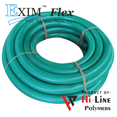 Green Pvc Suction Hose Pipe - High Grade Pvc, Various Sizes Available | Ideal For Potable Water, Slurries, And Chemicals