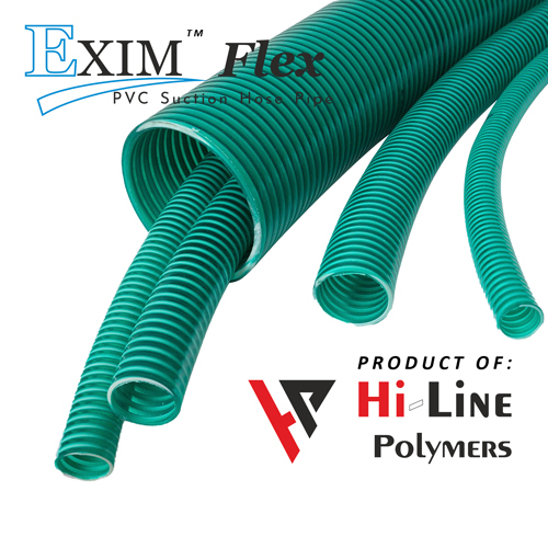 Green Pvc Suction Hose Pipe - High Grade Pvc, Various Sizes Available | Ideal For Potable Water, Slurries, And Chemicals