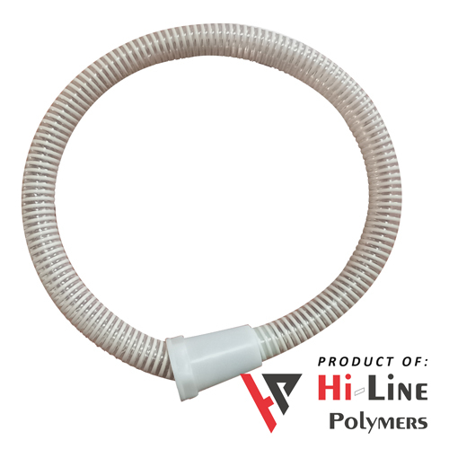Flexible Pvc Waste Pipe - Polyvinyl Chloride, Seamless Design | Versatile For Water, Gas, And Sewage Transport, Resistant To Temperature Extremes