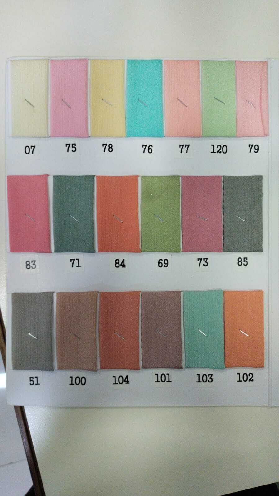 Polyester Chiffon Fabric - Attributes: Quick Dry