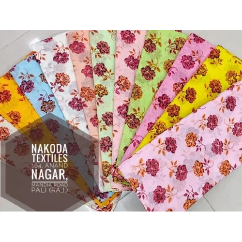 Multicolor Printed Turban Fabric