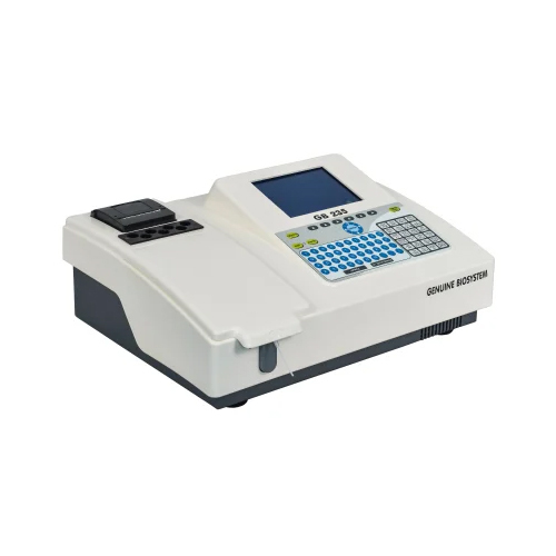 White Semi Auto Biochemistry Analyzer