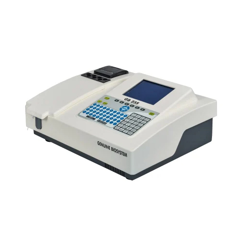 White Semi Auto Biochemistry Analyzer