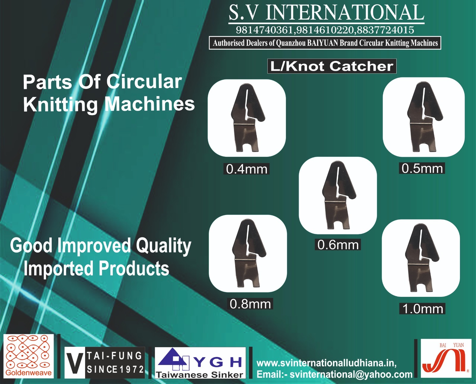 Knot Catchers L Type (0.4/0.5/0.6/0.8/1.0mm)