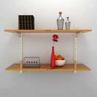 स्टील ट्विन स्लॉट चैनल एडजस्टेबल रैक