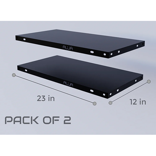 टिकाऊ 12x23 इंच गहराई वाले पैनल और अलमारियां