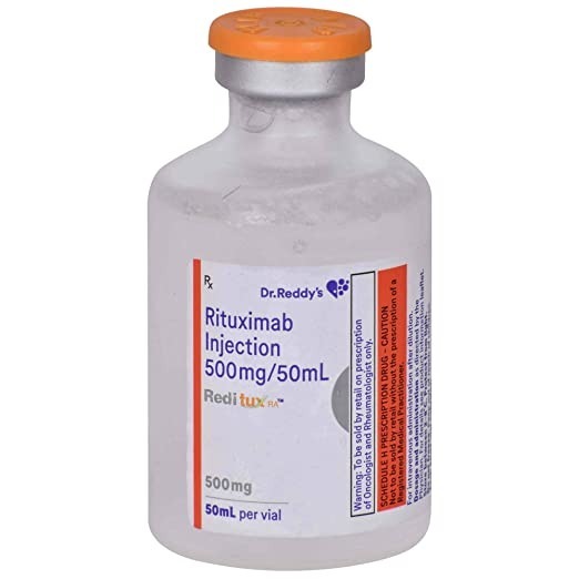 Reditux Injection - 500mg Rituximab Anticancer Treatment | Suitable For Adults And Children, Store In Refrigerator 2-8°c