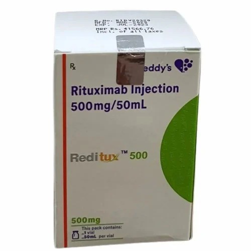 Reditux Injection - 500mg Rituximab Anticancer Treatment | Suitable For Adults And Children, Store In Refrigerator 2-8°c