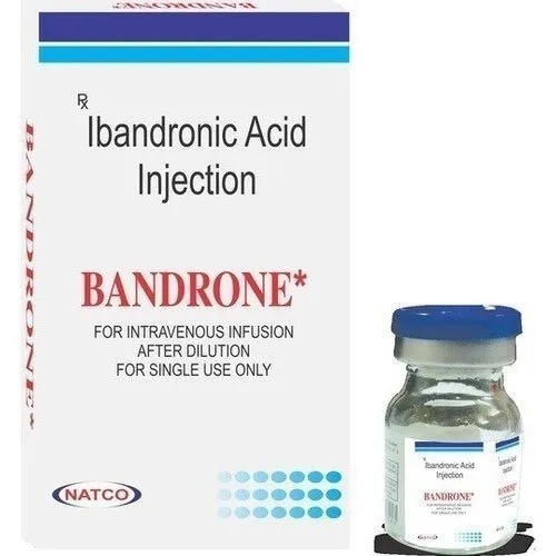 Bandrone Injection - 6mg Dosage, Treats Calcium Overload And Osteoporosis, Supports Bone Health And Hydration