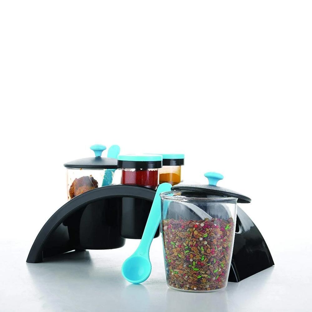 Multipurpose Pickle Jar Set (Multicolour 4 Pcs)(0163)