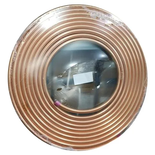 Golden Round Copper Pipes