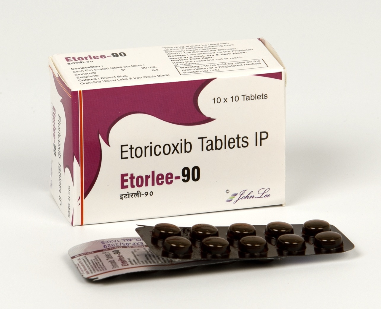 Etoricoxib - 60 Mg + Thiocolchicoside 4 Mg | Chemical Drug Tablets For Pain Relief And Anti-inflammatory Action