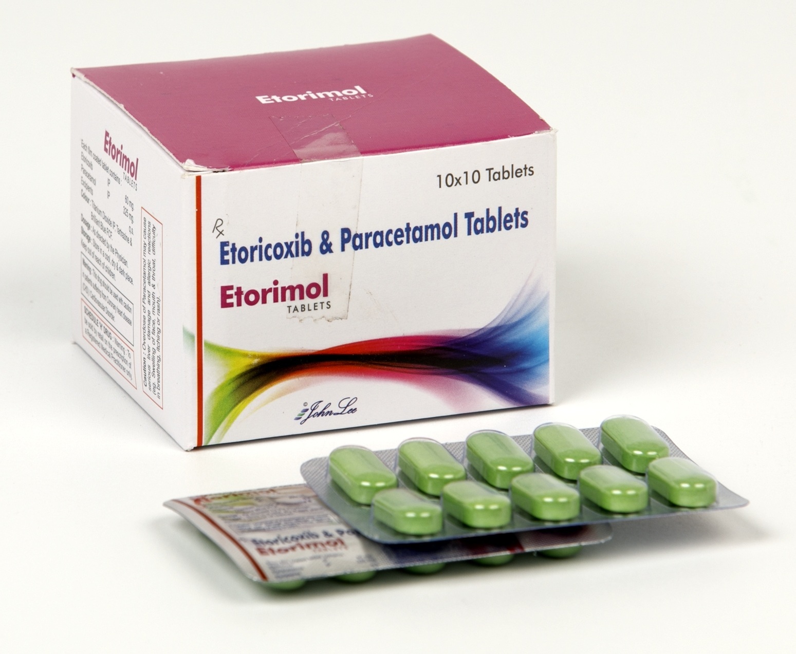 Etoricoxib - 60 Mg + Thiocolchicoside 4 Mg | Chemical Drug Tablets For Pain Relief And Anti-inflammatory Action