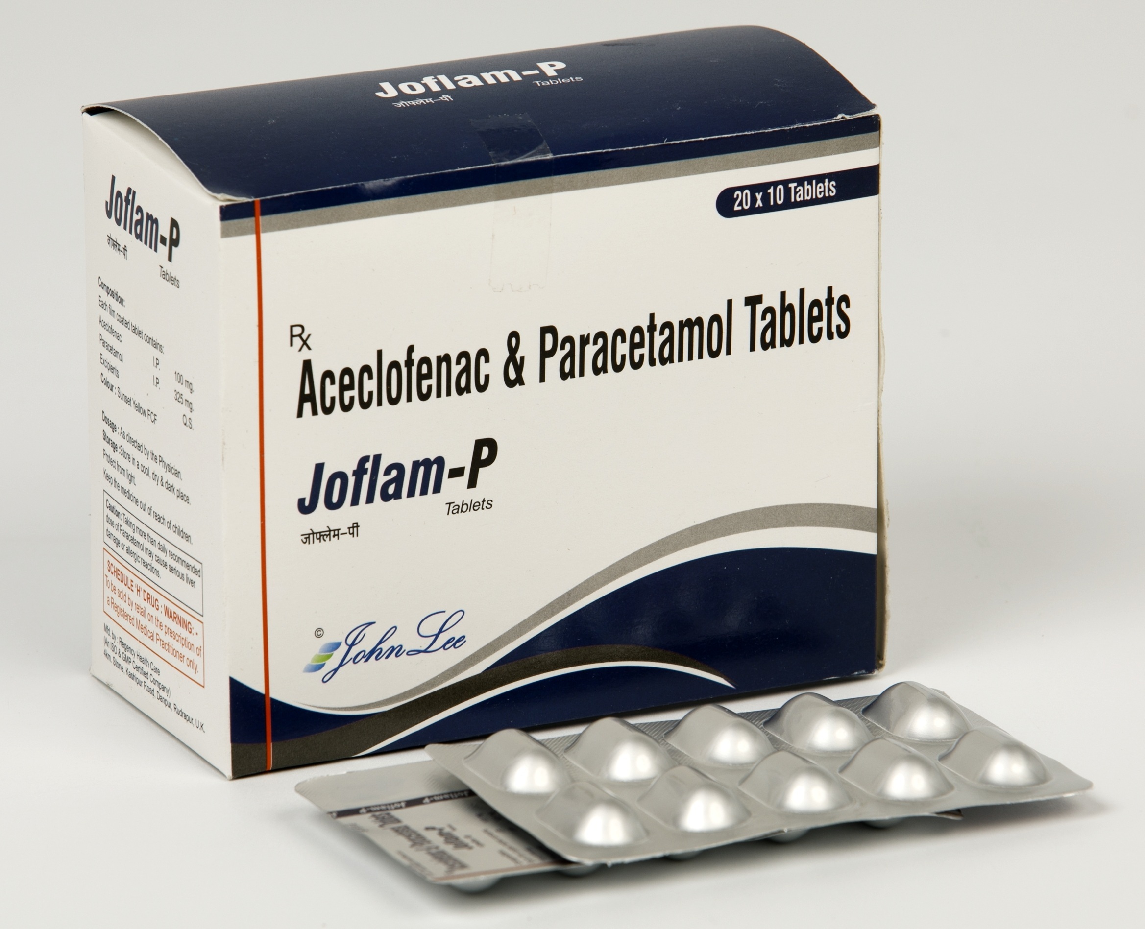 Aceclofenac Pain Relief Tablets - 100mg Aceclofenac, 325mg Paracetamol, 250mg Chlorzoxazone, 15mg Serratiopeptidase | Pain Relief For Arthritis, Dental, Gynaecological, Low Back Pain, Suitable For All Ages