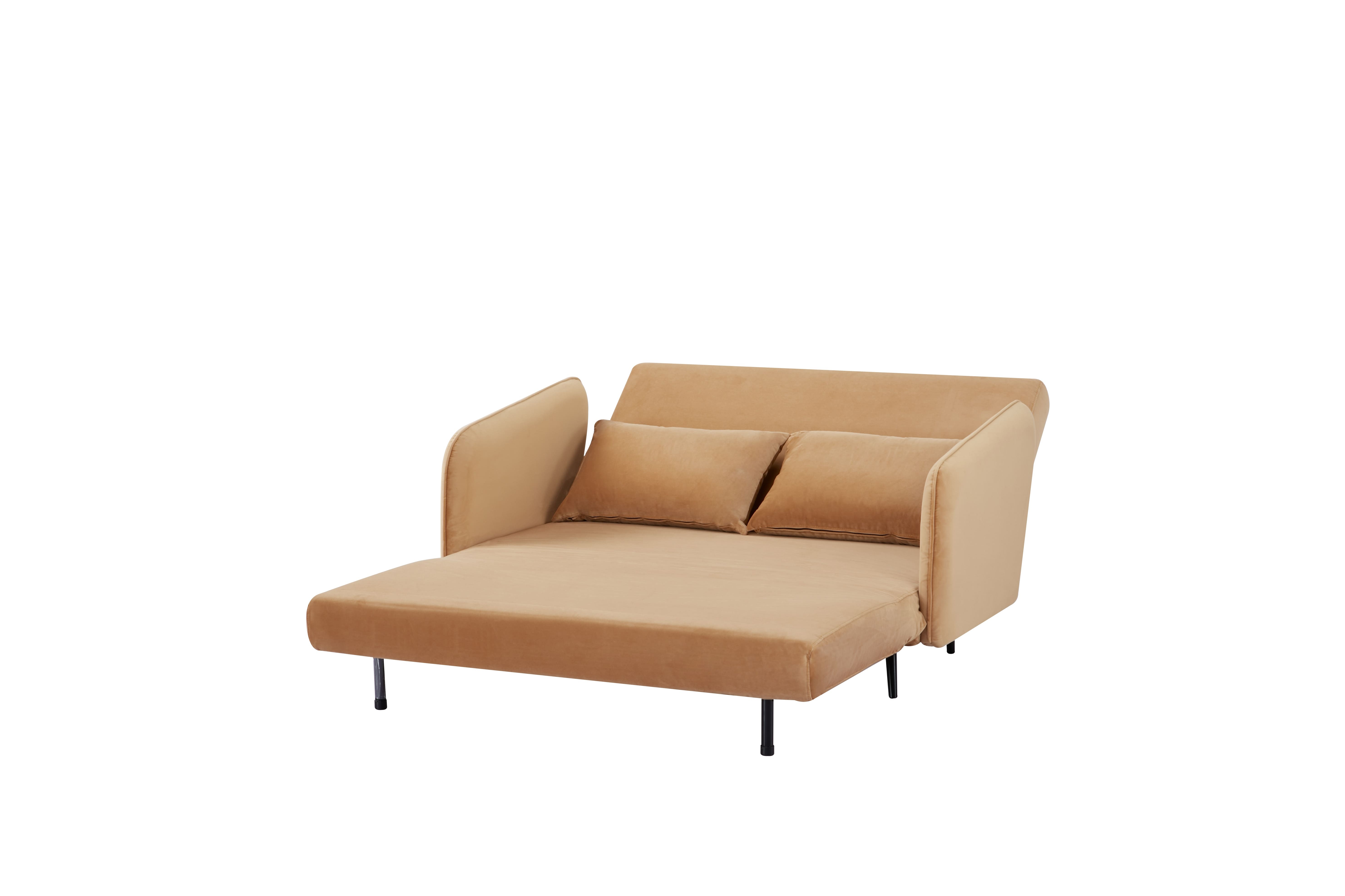 Pulse Sofa Cum Bed In Brown Colour