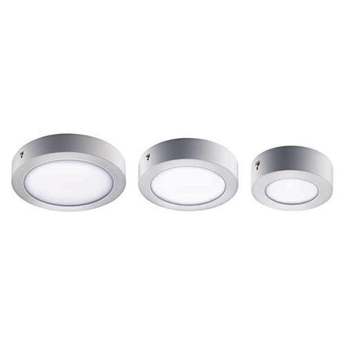 सफेद गोल एलईडी सरफेस लाइट