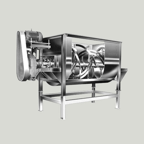 Industrial Ribbon Mixer - Stainless Steel | Semi-Automatic Control, Non-Computerized Operation