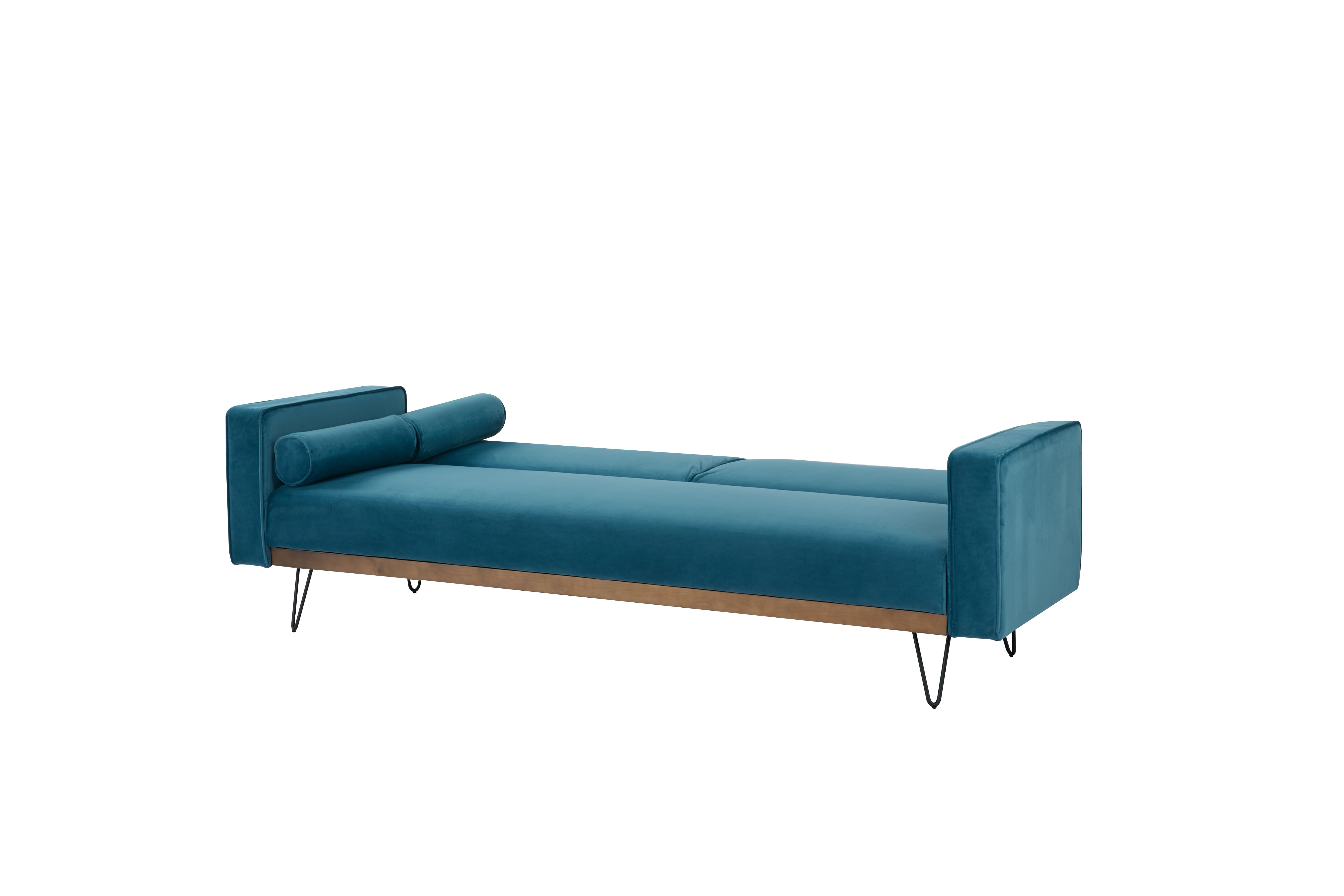 Tanky Sofa Cum Bed In Blue Colour