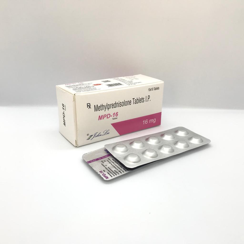 Methylprednisolone Tablets - 4mg 8mg 16mg | Anti-inflammatory Steroid For Therapeutic Use