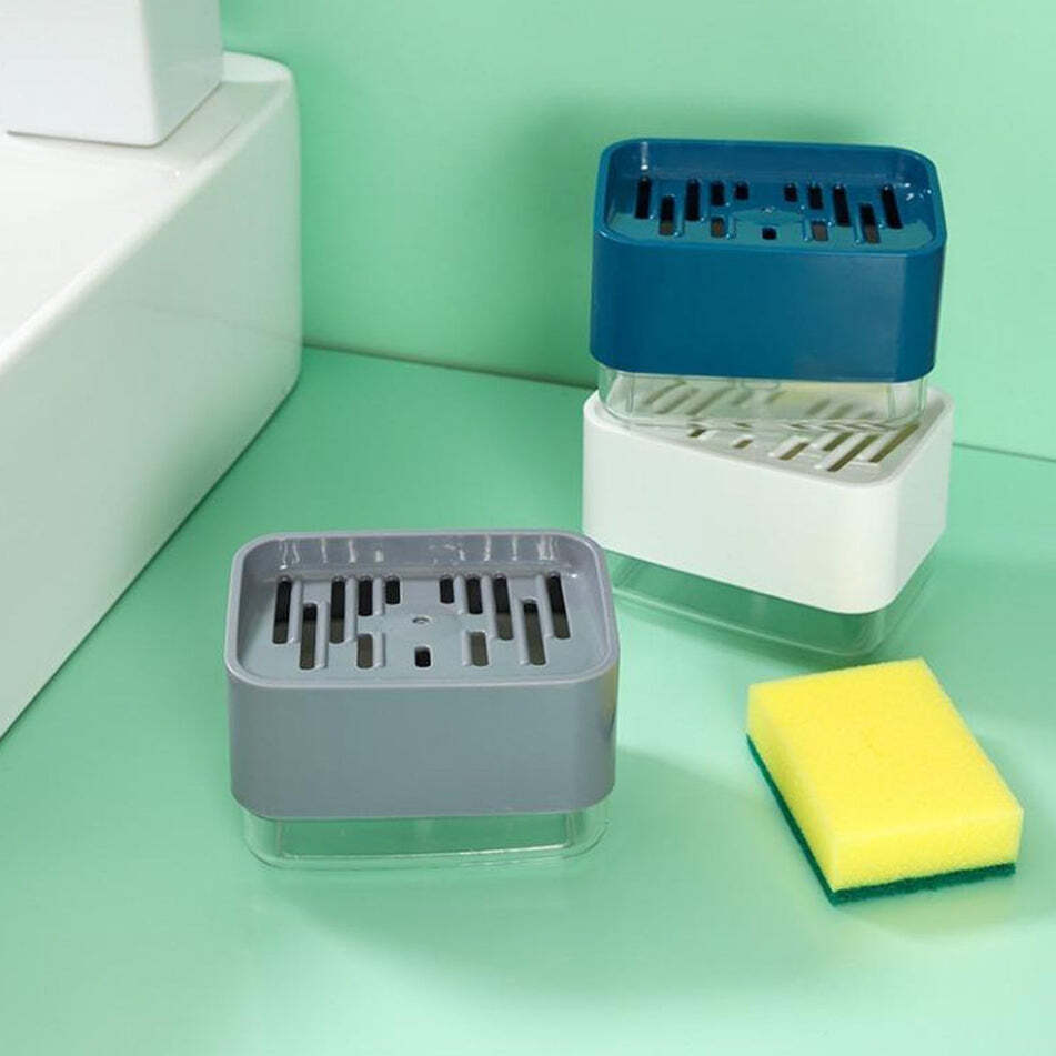 Multi Soap Dispenser 2 In 1 Used As A Soap Holder (6206)