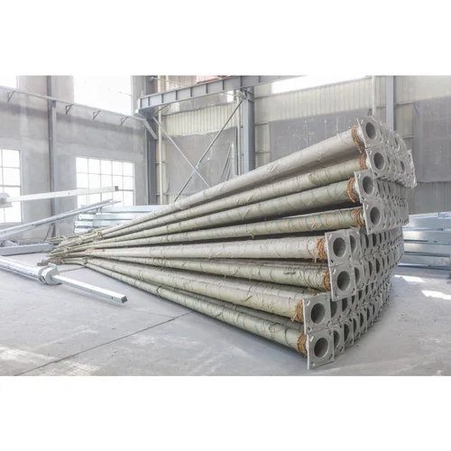 Conical Ms Street Light Pole Length: 6.5  Meter (M)