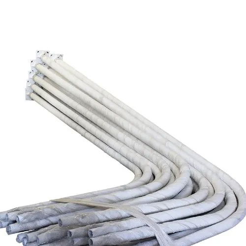 Decorative Street Lighting Pole - Mild Steel, 6 m Height, Silver Color | Single-Arm Design, Powder Coated Finish