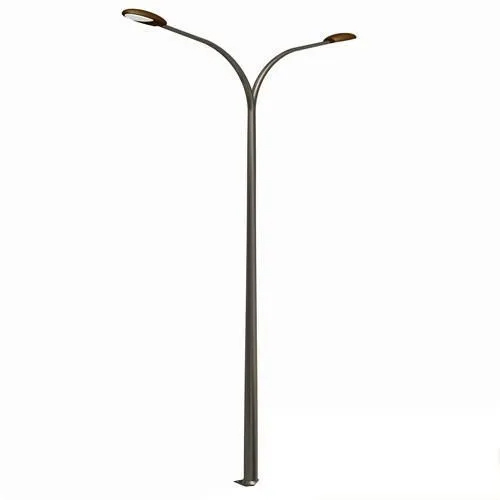 Silver Swaged Tubular Steel Pole