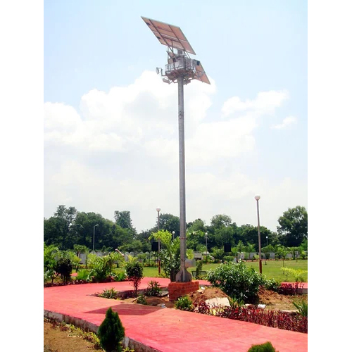  सिल्वर सोलर हाई मास्ट पोल