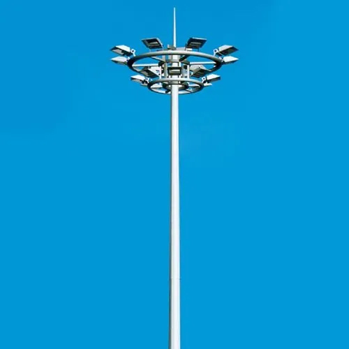 Silver Decorative Octagonal Lighting Pole