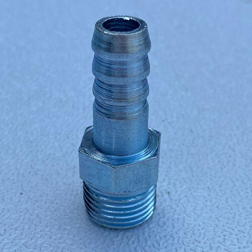 स्टेनलेस स्टील थ्रेडेड एमएस होज़ निप्पल